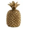 Ananas Résine Dorée Narsh - Lot De 4 -Maison Eclat Boutique ananas resine doree narsh lot de 4 5415203942357 357114