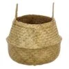 ATMOSPHERA Panier Seagrass Pli - Naturel -Maison Eclat Boutique atmosphera panier seagrass pli naturel 3560234547346 487890