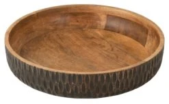 Bol Bas Manguier Marron Et Noir Anya D 42 Cm