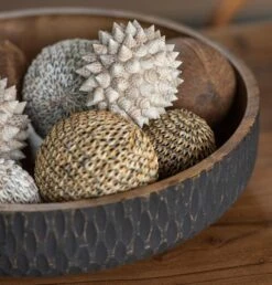 Bol Bas Manguier Marron Et Noir Anya D 42 Cm -Maison Eclat Boutique bol bas manguier marron et noir anya d 42 cm 5400924110314 1337729