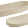 Bols Allongés En Bois Blanc Pauline - Lot De 2 -Maison Eclat Boutique bols allonges en bois blanc pauline lot de 2 5400924239213 1336918