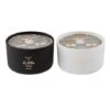 Bougie Parfumée Thé Blanc Verre Noir Et Blanc Narsh - Lot De 2 -Maison Eclat Boutique bougie parfumee the blanc verre noir et blanc narsh lot de 2 5415203956927 359207