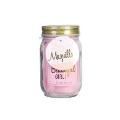 COSMETIC CLUB Coffret Maquillage En Bocal Mason Jar Beauté - 4 Pieces - Rose -Maison Eclat Boutique cosmetic club coffret maquillage en bocal mason jar beaute 4 pieces rose 3664944068211 456439