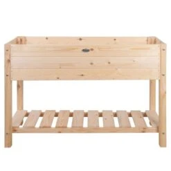 Esschert Design Jardinière Surélevée Bois Clair L