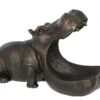 Figurine Hippopotame Bronze Jango L 26.5 Cm -Maison Eclat Boutique figurine hippopotame bronze jango l 26 5 cm 5400924213008 1324771