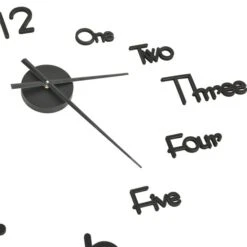 Horloge Murale 3D Design Moderne Noir 100 Cm XXL -Maison Eclat Boutique horloge murale 3d design moderne noir 100 cm xxl 8720286137772 967006