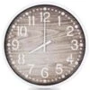 Horloge Murale Avec Aspect De Bois 30,5 Cm -Maison Eclat Boutique horloge murale avec aspect de bois 30 5 cm 8718475589815 1273948