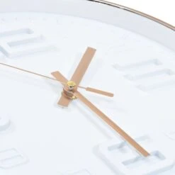Horloge Murale Avec Aspect De Cuivre 30,5 Cm -Maison Eclat Boutique horloge murale avec aspect de cuivre 30 5 cm 3666722530378 551048