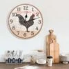 Horloge Murale Avec Motif De Coq Multicolore 30 Cm MDF -Maison Eclat Boutique horloge murale avec motif de coq multicolore 30 cm mdf 3666722337335 967101