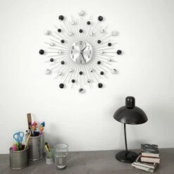 Horloge Murale Avec Mouvement à Quartz Design Moderne 50 Cm 2 -Maison Eclat Boutique horloge murale avec mouvement a quartz design moderne 50 cm 3666722530460 550995