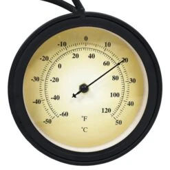 Horloge Murale De Jardin Avec Thermomètre Bicyclette Vintage -Maison Eclat Boutique horloge murale de jardin avec thermometre bicyclette vintage 8718475604730 1271589