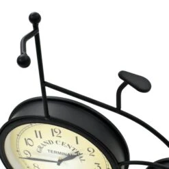Horloge Murale De Jardin Avec Thermomètre Bicyclette Vintage -Maison Eclat Boutique horloge murale de jardin avec thermometre bicyclette vintage 8718475604730 1271590