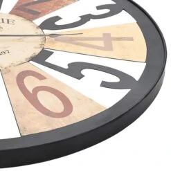 Horloge Murale Métal 60 Cm Multicolore -Maison Eclat Boutique horloge murale metal 60 cm multicolore 3666722499996 626892