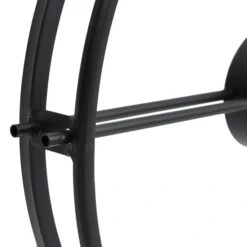 Horloge Murale Noir 52 Cm Fer -Maison Eclat Boutique horloge murale noir 52 cm fer 3666722840033 1007166