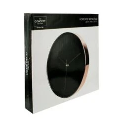 Horloge Murale Ronde Diametre 30,5 Cm Noir -Maison Eclat Boutique horloge murale ronde diametre 30 5 cm noir 3561864333040 456678
