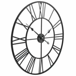 Horloge Murale Vintage Avec Mouvement à Quartz Métal 80 Cm XXL -Maison Eclat Boutique horloge murale vintage avec mouvement a quartz metal 80 cm xxl 3666722530491 550978