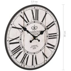 Horloge Murale Vintage Londres 30 Cm -Maison Eclat Boutique horloge murale vintage londres 30 cm 3666722530330 551074