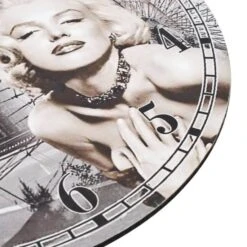 Horloge Murale Vintage Marilyn Monroe 30 Cm -Maison Eclat Boutique horloge murale vintage marilyn monroe 30 cm 3666722530354 551061