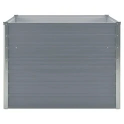 Jardinière 100 X 100 X 77 Cm Gris Acier Galvanisé -Maison Eclat Boutique jardiniere 100 x 100 x 77 cm gris acier galvanise 3666722369138 930518