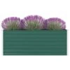 Jardinière 160 X 80 X 45 Cm Acier Galvanisé Vert -Maison Eclat Boutique jardiniere 160 x 80 x 45 cm acier galvanise vert 3666722840514 848006