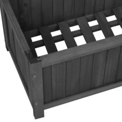 Jardinière à Treillis Jardin Noir 70x30x135 Cm Bois De Sapin -Maison Eclat Boutique jardiniere a treillis jardin noir 70x30x135 cm bois de sapin 3666722210706 1155939