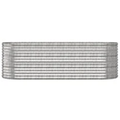 Jardinière Acier Enduit De Poudre 224x80x68 Cm Argenté 10 Jardinière Acier Enduit De Poudre 224x80x68 Cm Argenté -Maison Eclat Boutique jardiniere acier enduit de poudre 224x80x68 cm argente 3666722873727 1474073