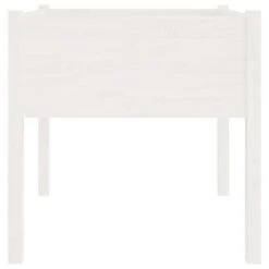 Jardinière D'extérieur Blanc 70x70x70 Cm Bois De Pin Massif -Maison Eclat Boutique jardiniere d exterieur blanc 70x70x70 cm bois de pin massif 3666722124133 1346981