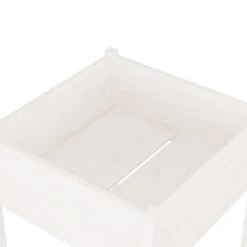 Jardinière D'extérieur Blanc 70x70x70 Cm Bois De Pin Massif -Maison Eclat Boutique jardiniere d exterieur blanc 70x70x70 cm bois de pin massif 3666722124133 1346982