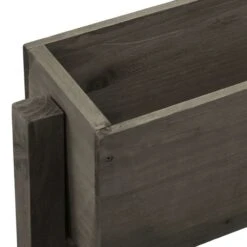 Jardinière Pliable De Jardin Gris 60x14x75 Cm Bois De Sapin -Maison Eclat Boutique jardiniere pliable de jardin gris 60x14x75 cm bois de sapin 3666722352697 946444