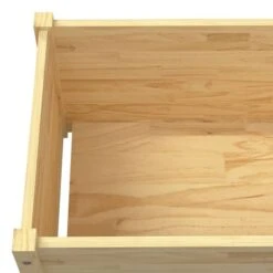 Jardinières 2 Pcs 100x50x50 Cm Bois De Pin Massif -Maison Eclat Boutique jardinieres 2 pcs 100x50x50 cm bois de pin massif 3666722122856 1352666