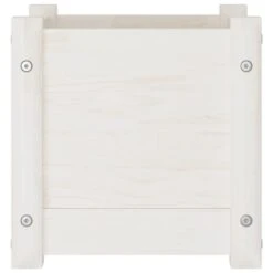 Jardinières 2 Pcs Blanc 31x31x31 Cm Bois De Pin Massif -Maison Eclat Boutique jardinieres 2 pcs blanc 31x31x31 cm bois de pin massif 3666722122986 1351989