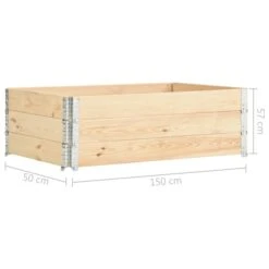 Jardinières Surélevées 3 Pcs 50x150 Cm Bois De Pin Solide 13 Jardinières Surélevées 3 Pcs 50x150 Cm Bois De Pin Solide -Maison Eclat Boutique jardinieres surelevees 3 pcs 50x150 cm bois de pin solide 3666722873512 797040