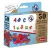 Fisher Price JEUJURA Coffret 50 Lettres Majuscules, Chiffres Et Signes