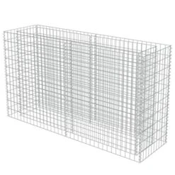 Maison Eclat Boutique -Maison Eclat Boutique lit sureleve a gabion acier galvanise 180x50x100 cm 3666722468978 732948