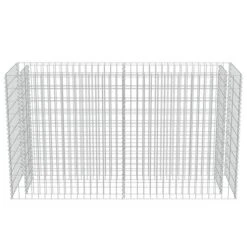 Lit Surélevé à Gabion Acier Galvanisé 180x50x100 Cm -Maison Eclat Boutique lit sureleve a gabion acier galvanise 180x50x100 cm 3666722468978 732951