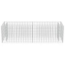 Lit Surélevé à Gabion Acier Galvanisé 180x50x50 Cm -Maison Eclat Boutique lit sureleve a gabion acier galvanise 180x50x50 cm 3666722506403 615667
