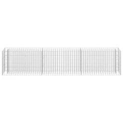 Lit Surélevé à Gabion Acier Galvanisé 270x30x60 Cm -Maison Eclat Boutique lit sureleve a gabion acier galvanise 270x30x60 cm 3666722455268 771385