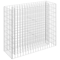 Maison Eclat Boutique -Maison Eclat Boutique lit sureleve a gabion acier galvanise 90x30x90 cm 3666722468886 733092