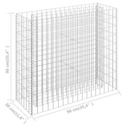 Lit Surélevé à Gabion Acier Galvanisé 90x30x90 Cm 15 Lit Surélevé à Gabion Acier Galvanisé 90x30x90 Cm -Maison Eclat Boutique lit sureleve a gabion acier galvanise 90x30x90 cm 3666722468886 733097