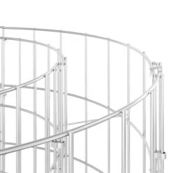 Lit Surélevé à Gabion Fer Galvanisé 190x50x100 Cm -Maison Eclat Boutique lit sureleve a gabion fer galvanise 190x50x100 cm 3666722898614 1487993