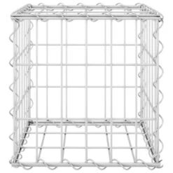 Lit Surélevé Cube à Gabion Fil D'acier 30x30x30 Cm -Maison Eclat Boutique lit sureleve cube a gabion fil d acier 30x30x30 cm 3666722506267 615784