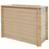 Lit Surélevé De Jardin 100x50x80 Cm Bois De Pin 19 Mm -Maison Eclat Boutique lit sureleve de jardin 100x50x80 cm bois de pin 19 mm 3666722328845 975505