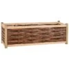 Lit Surélevé De Jardin 120x40x40 Cm Bois De Pin Massif -Maison Eclat Boutique lit sureleve de jardin 120x40x40 cm bois de pin massif 8718475729402 980014