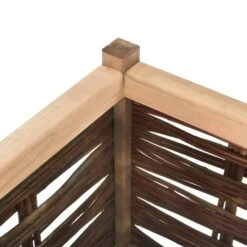 Lit Surélevé De Jardin 120x40x40 Cm Bois De Pin Massif -Maison Eclat Boutique lit sureleve de jardin 120x40x40 cm bois de pin massif 8718475729402 980016