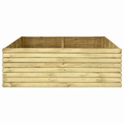 Lit Surélevé De Jardin 206x150x48 Cm Bois De Pin Imprégné -Maison Eclat Boutique lit sureleve de jardin 206x150x48 cm bois de pin impregne 8719883861739 768757