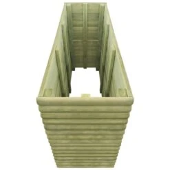 Lit Surélevé De Jardin 206x50x96 Cm Bois De Pin Imprégné -Maison Eclat Boutique lit sureleve de jardin 206x50x96 cm bois de pin impregne 8718475557630 975558