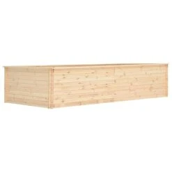 Lit Surélevé De Jardin 450x150x80,5 Cm Bois De Pin 19 Mm
