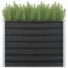 Lit Surélevé De Jardin Anthracite 100x40x77 Cm Acier Galvanisé -Maison Eclat Boutique lit sureleve de jardin anthracite 100x40x77 cm acier galvanise 3666722324816 980631