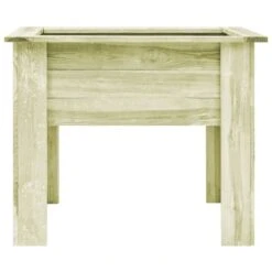Lit Surélevé De Jardin Et Pieds 100x80x80 Cm Bois Scié Imprégné -Maison Eclat Boutique lit sureleve de jardin et pieds 100x80x80 cm bois scie impregne 3666722314527 990913