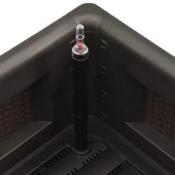 Lit Surélevé De Jardin Système Arrosage Anthracite 100x43x33 Cm -Maison Eclat Boutique lit sureleve de jardin systeme arrosage anthracite 100x43x33 cm 3666722353243 945899